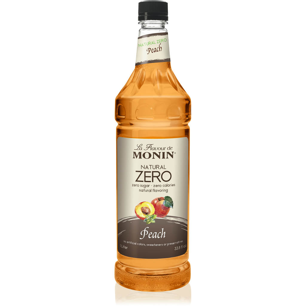 Monin: Zero Calorie Peach 1 Liter