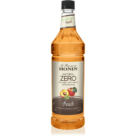 Monin: Zero Calorie Peach 1 Liter