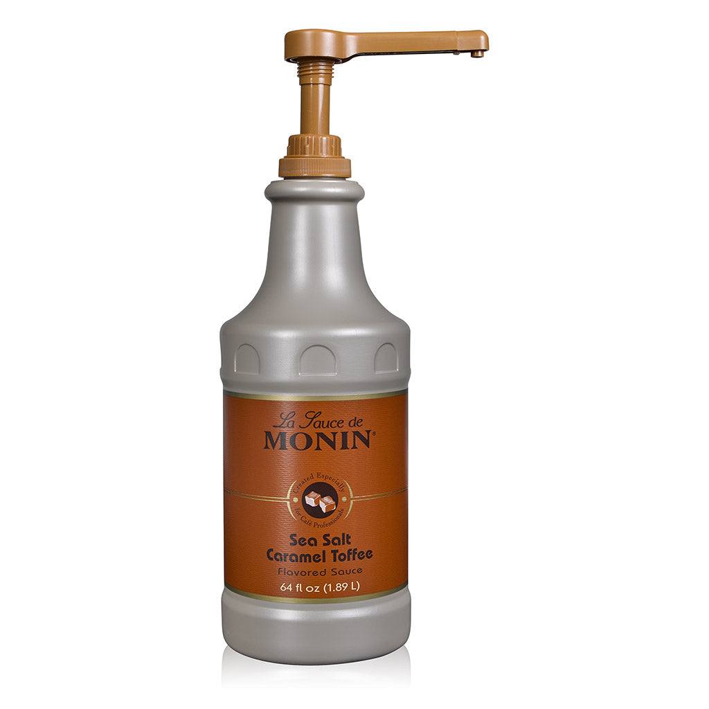 Monin: Sea Salt Caramel Toffee 64oz Sauce