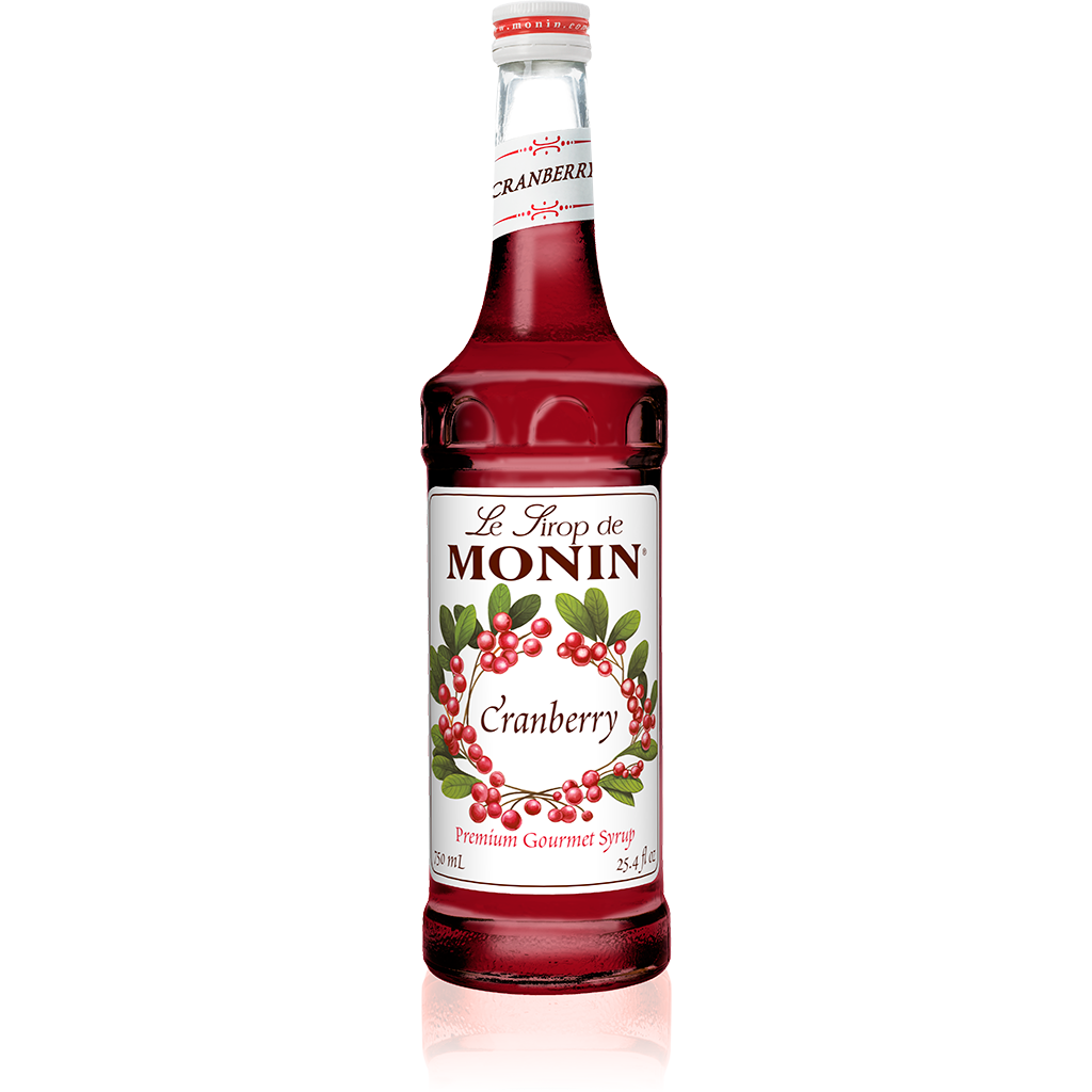 Monin: Cranberry 750ml Syrup