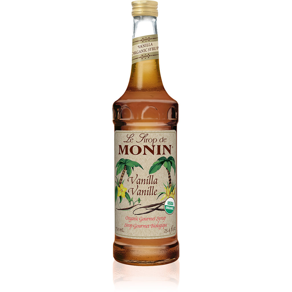 Monin: Organic Vanilla 750ml Syrup