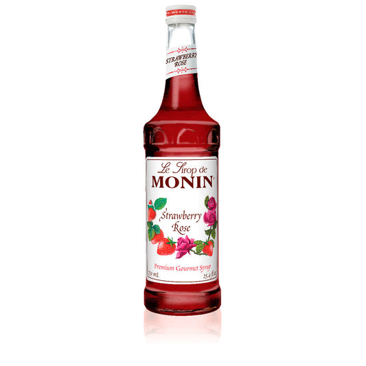 Monin: Strawberry Rose 750ml Syrup