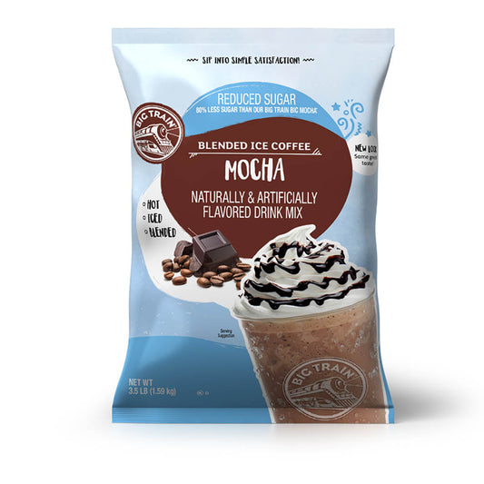 Big Train: Blended Ice Coffee: Mocha Reduced Sugar
