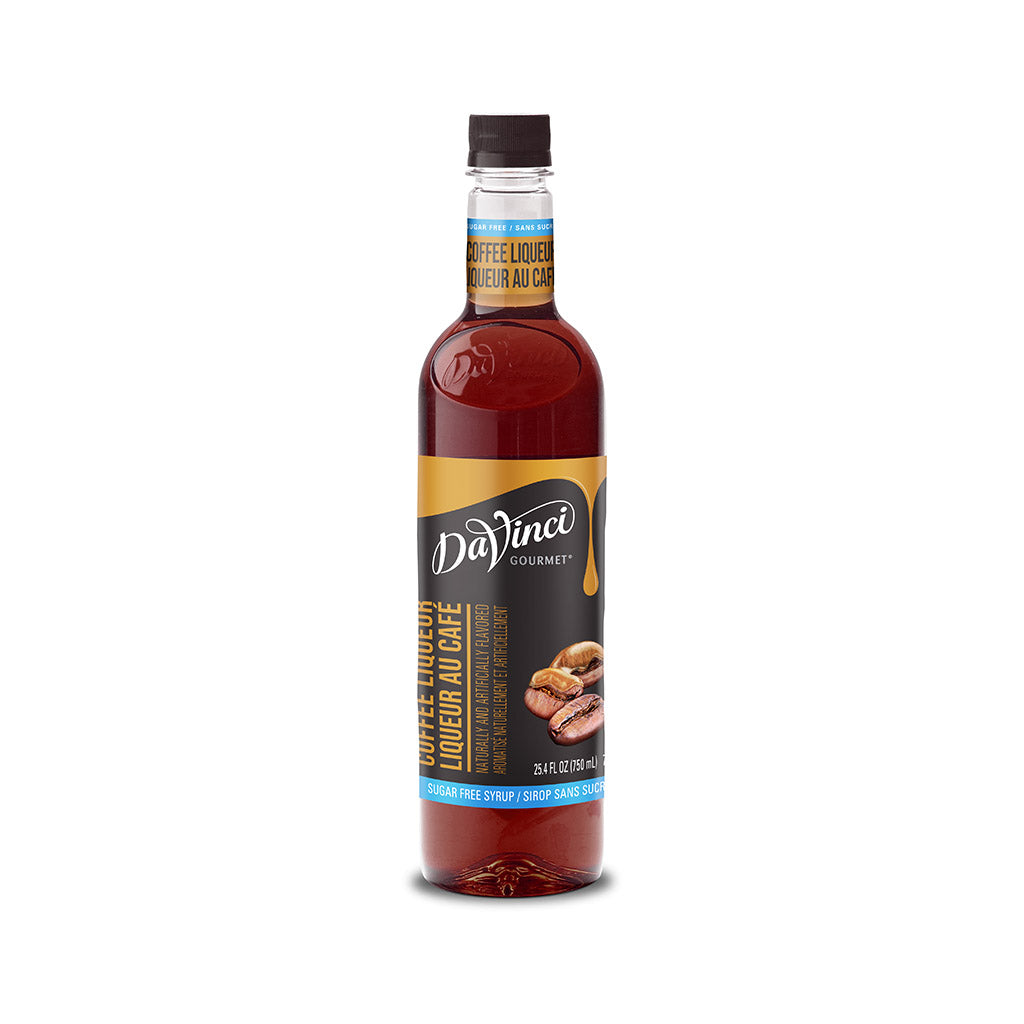 DaVinci Coffee Liqueur Sugar Free 750ml Syrup Aloha Beverage Solutions