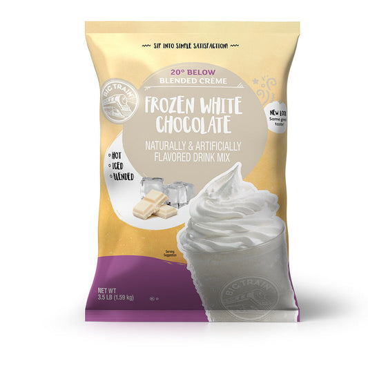 Big Train: Blended Ice Coffee: White Chocolate Latte