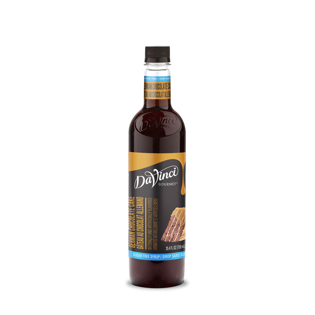 DaVinci: German Chocolate Cake Sugar Free 750ml Syrup