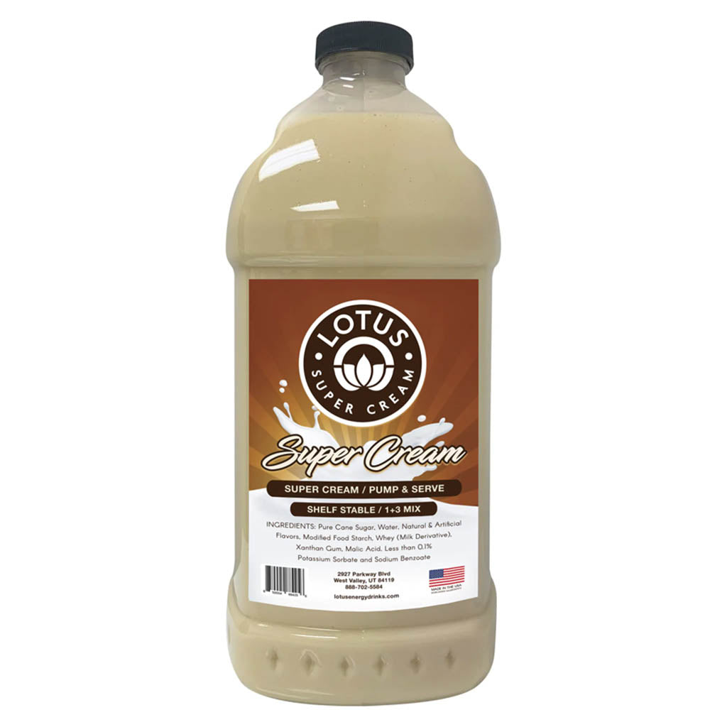 Lotus: Super Cream Lotus 1/2 gal