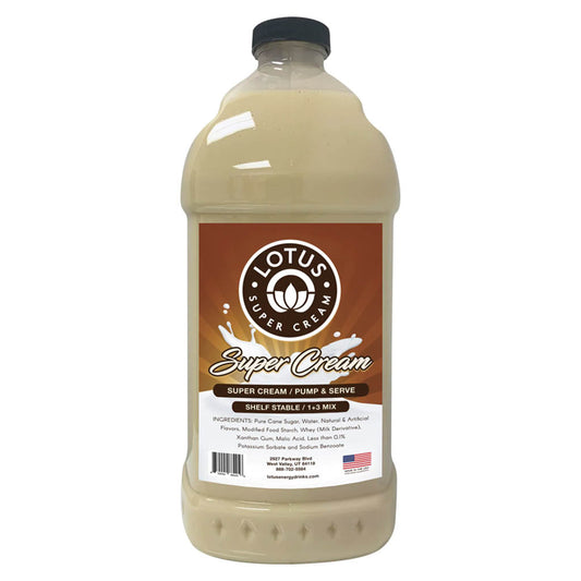 Lotus: Super Cream Lotus 1/2 gal