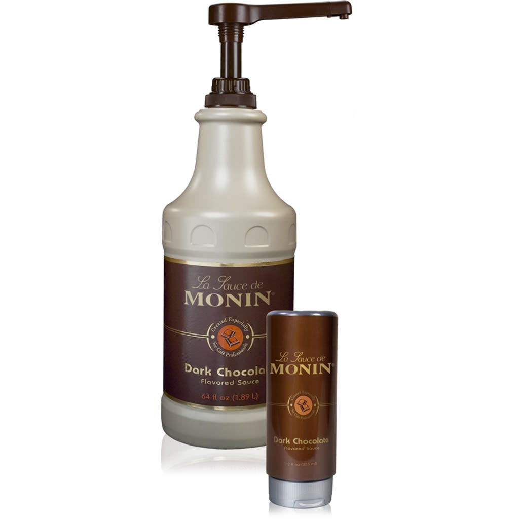 Monin: 64oz Dark Chocolate Sauce PUMP