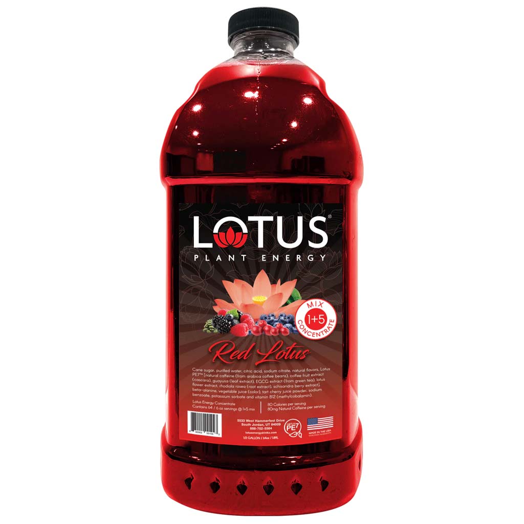 Lotus: Red Lotus 1/2 gal