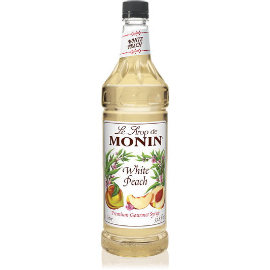 Monin: Peach - White 1 Liter