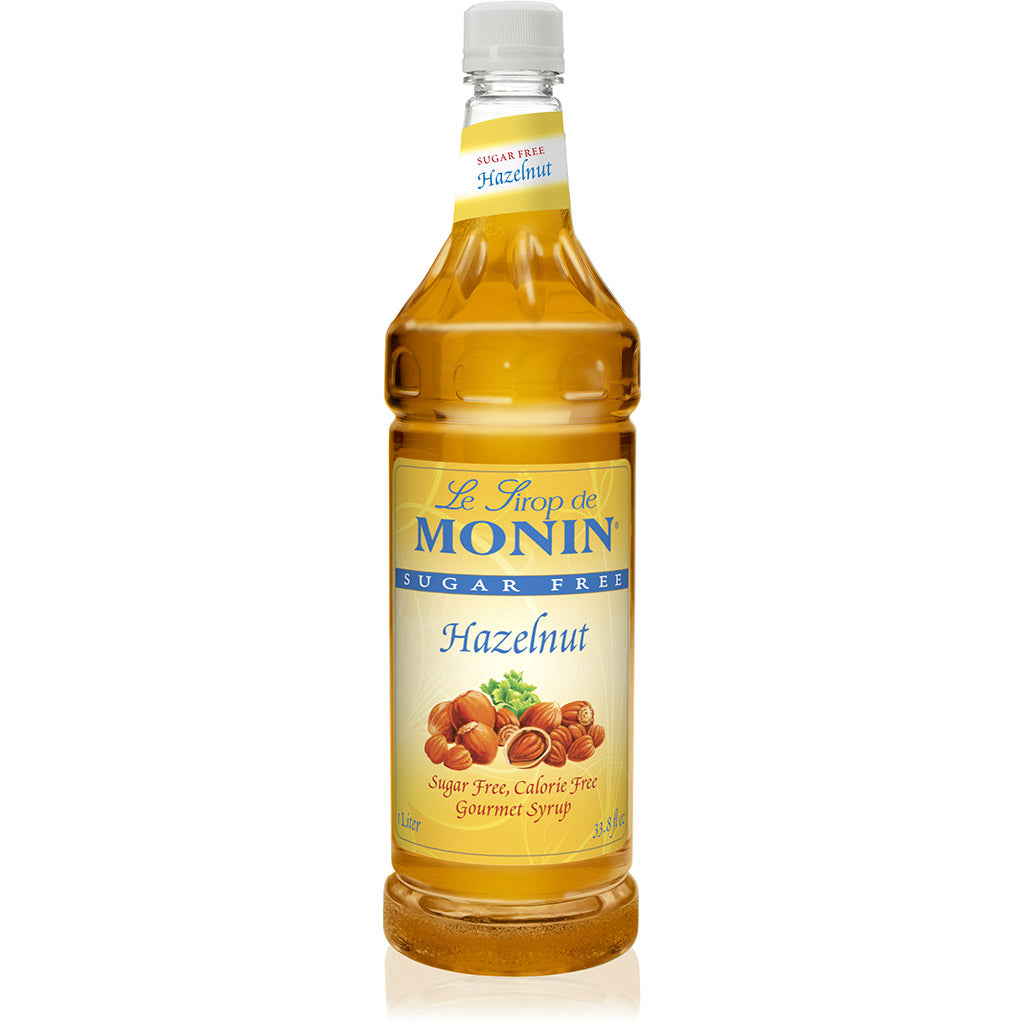 Monin: Sugar Free Hazelnut 1 Liter