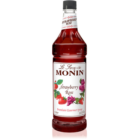 Monin: Strawberry Rose 1 Liter