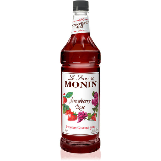 Monin: Strawberry Rose 1 Liter