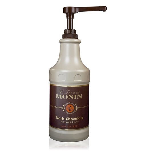 Monin: Chocolate - Dark 64oz Sauce