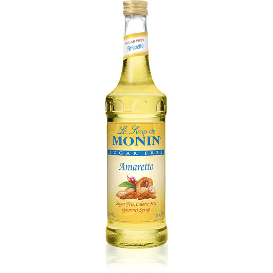 Monin: Sugar Free Amaretto 750ml Syrup