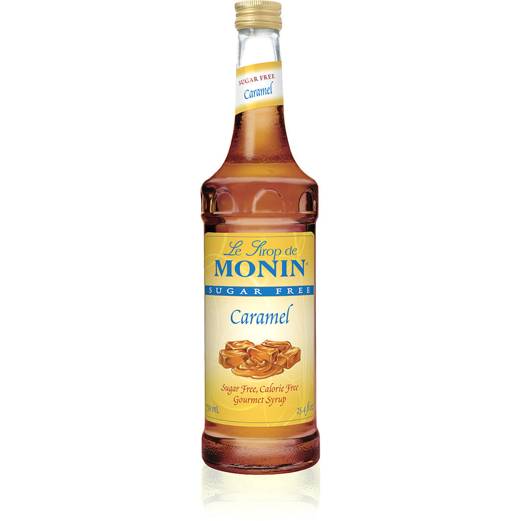 Monin: Sugar Free Caramel 750ml Syrup