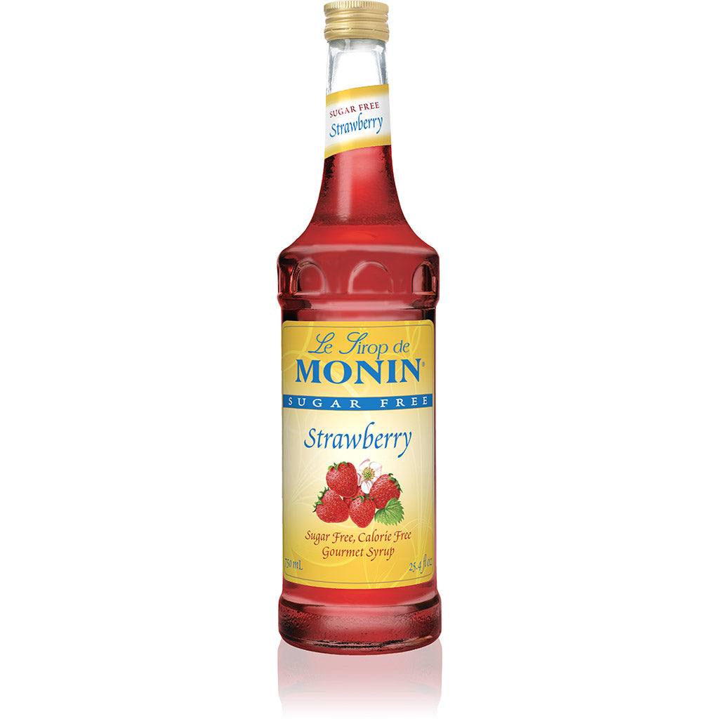 Monin: Sugar Free Strawberry 750ml Syrup