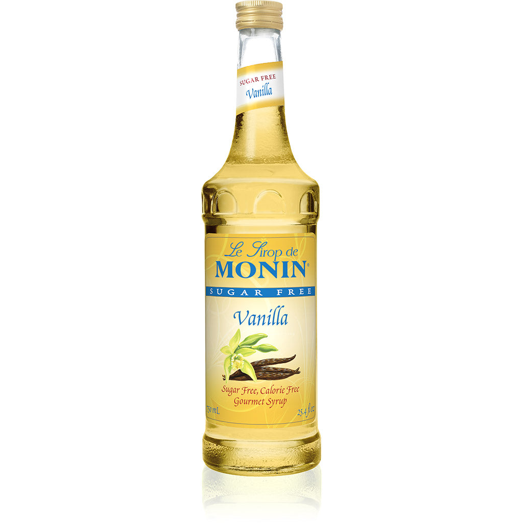Monin: Sugar Free Vanilla 750ml Syrup