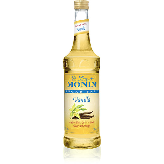 Monin: Sugar Free Vanilla 750ml Syrup