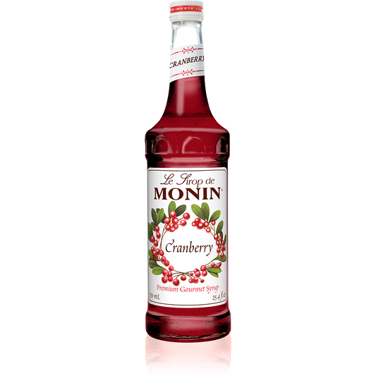 Monin: Cranberry 750ml Syrup