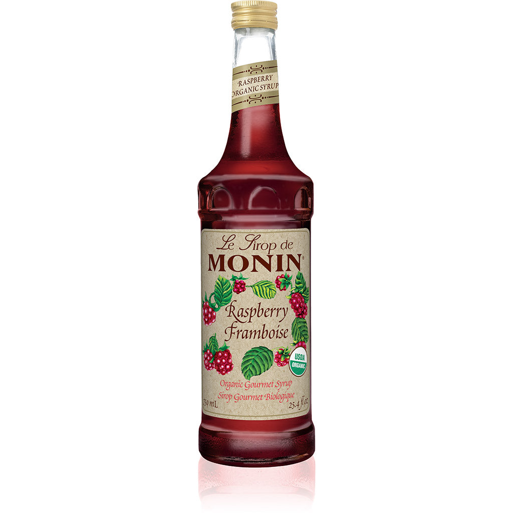 Monin: Organic Raspberry 750ml Syrup