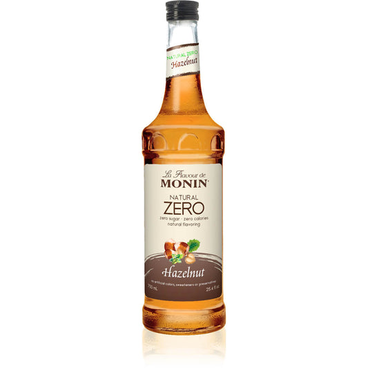 Monin: Zero Calorie Hazelnut 750ml Syrup