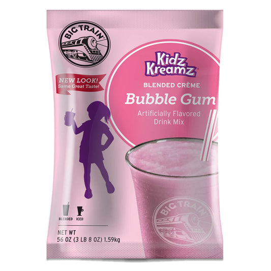 Big Train: Kidz Kreamz Blended Ice Crème Frappes: Bubble Gum
