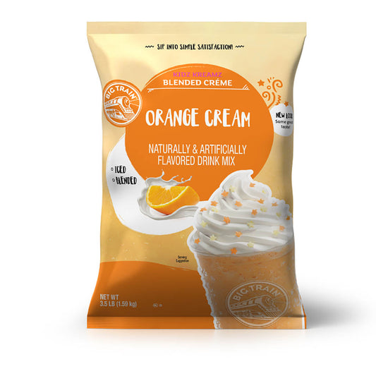 Big Train: Kidz Kreamz Blended Ice Crème Frappes: Orange Cream