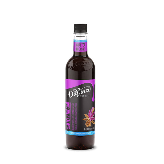 DaVinci: Chai Tea Sugar Free 750ml Syrup