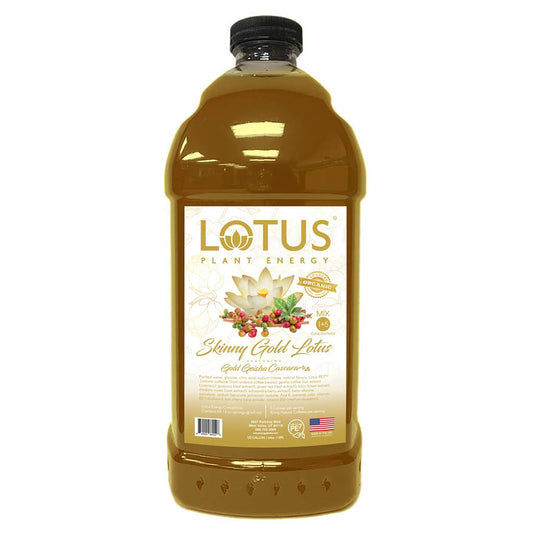 Lotus: Gold SKINNY Lotus 1/2 gal