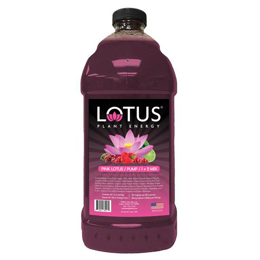Lotus: Pink Lotus 1/2 gal