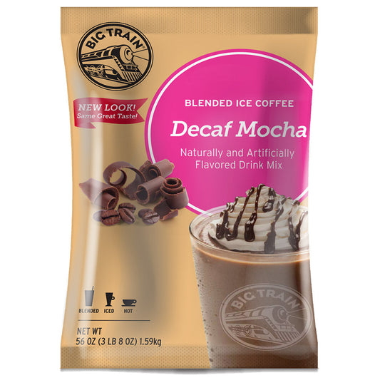 Big Train: Blended Ice Coffee: Decaf Mocha