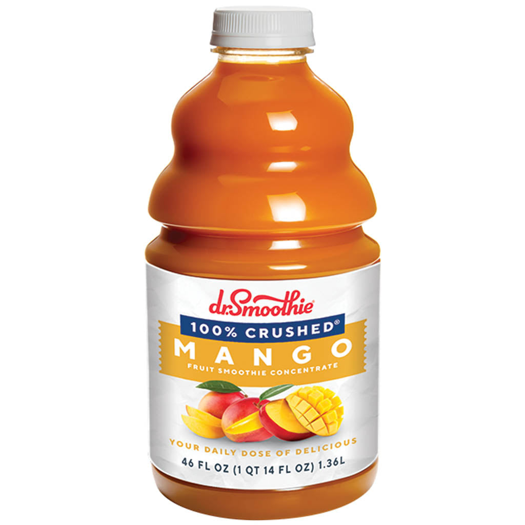 Dr. Smoothie: 100% Crushed Fruit Smoothie Concentrate: Mango