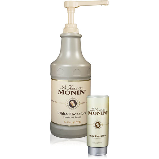 Monin: 64oz White Chocolate Sauce PUMP
